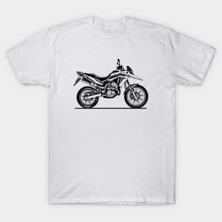 XRE300 Motorcycle Sketch Art T-Shirt